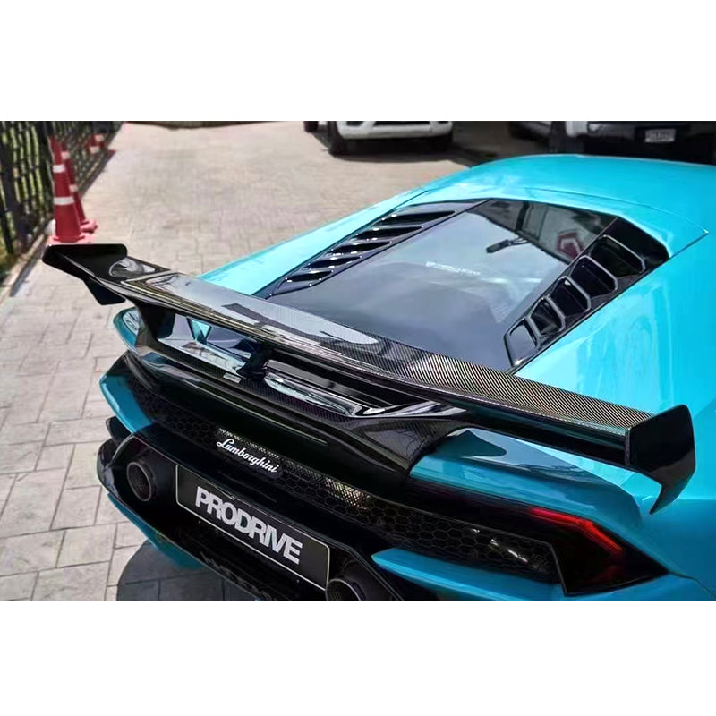 Carbon Fiber AP Wing With Base Panel - Lamborghini Huracan