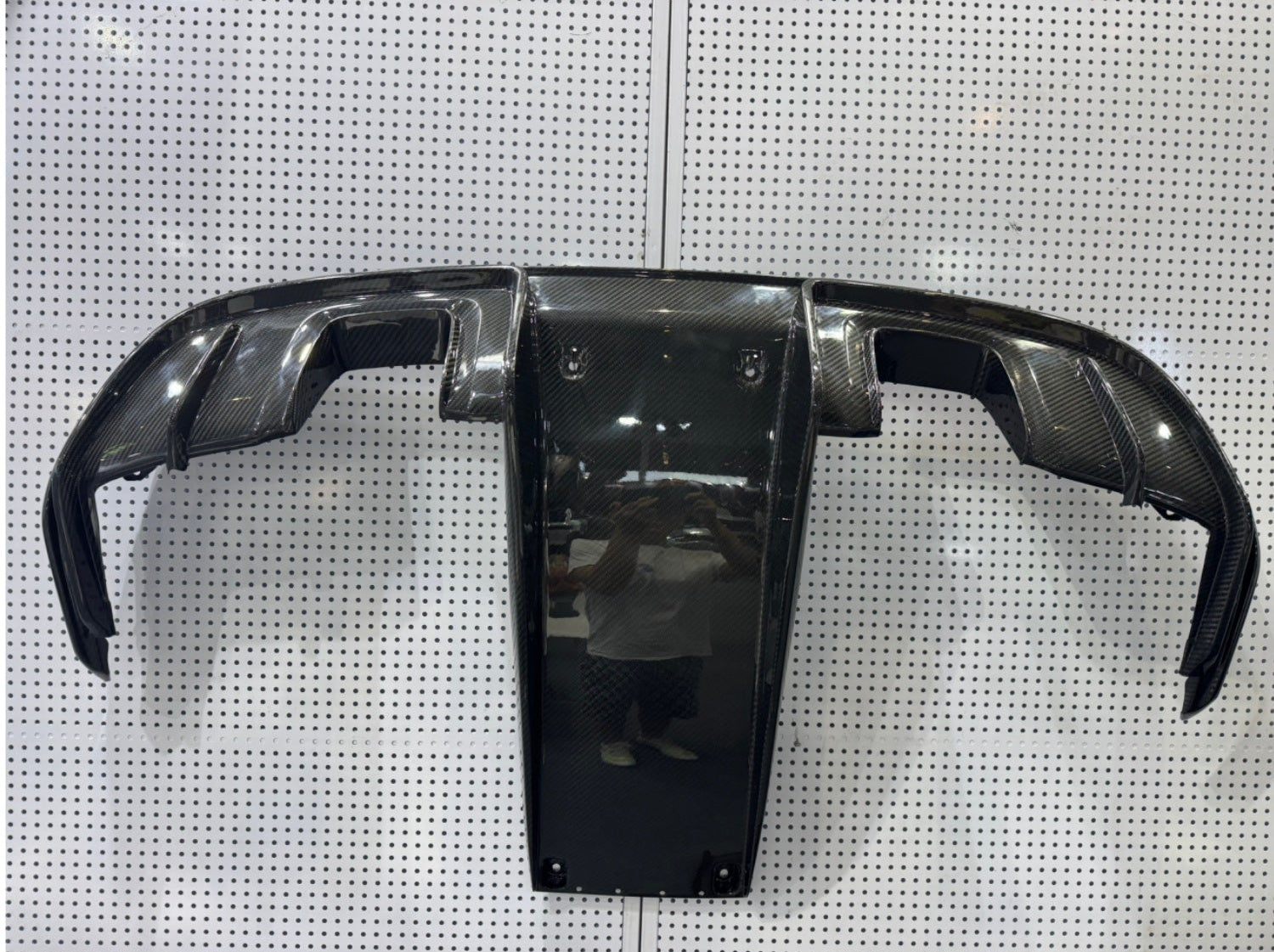 Prepreg dry Carbon Fiber Rear Diffuser - Porsche 718 Boxter Cayman GT4