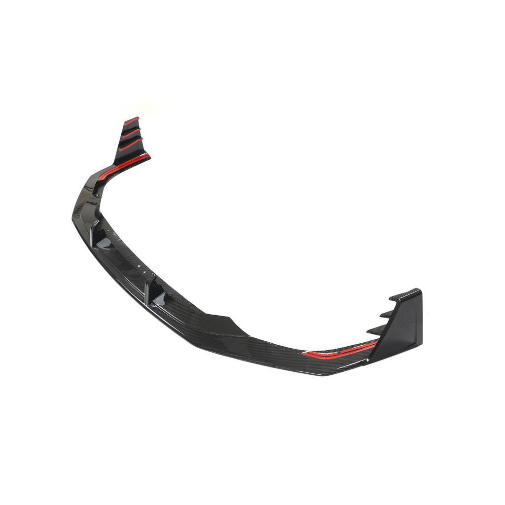 Carbon Fiber A Style Front Splitter Lip - Audi RS7 C8 Sportback 2020-2021