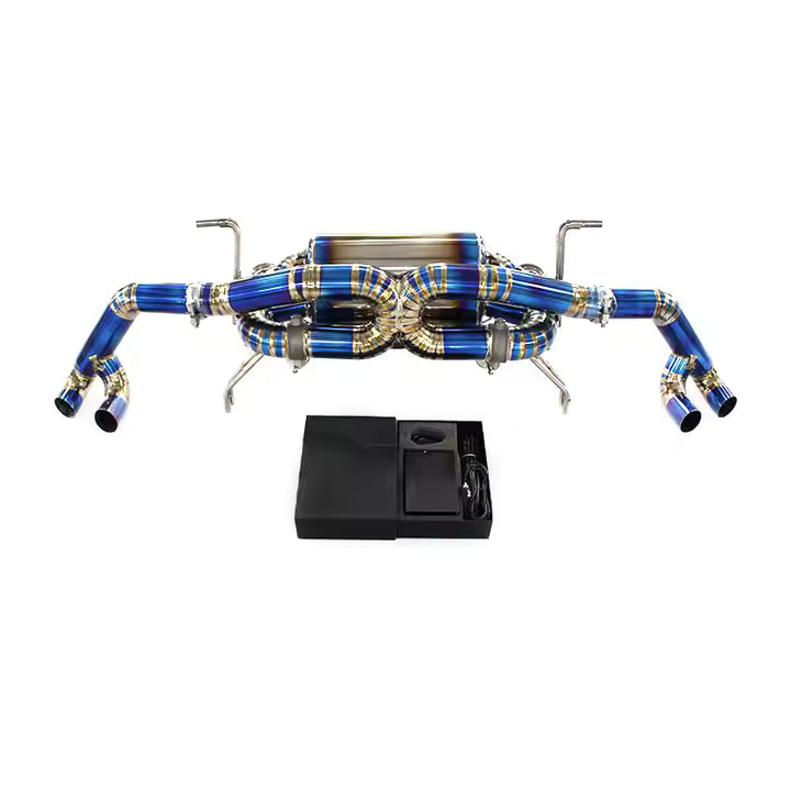 Active F1 X-pipe Sound Valved Muffler Catback - Lamborghini Huracan 5.2L LP580/LP610 2014-2024