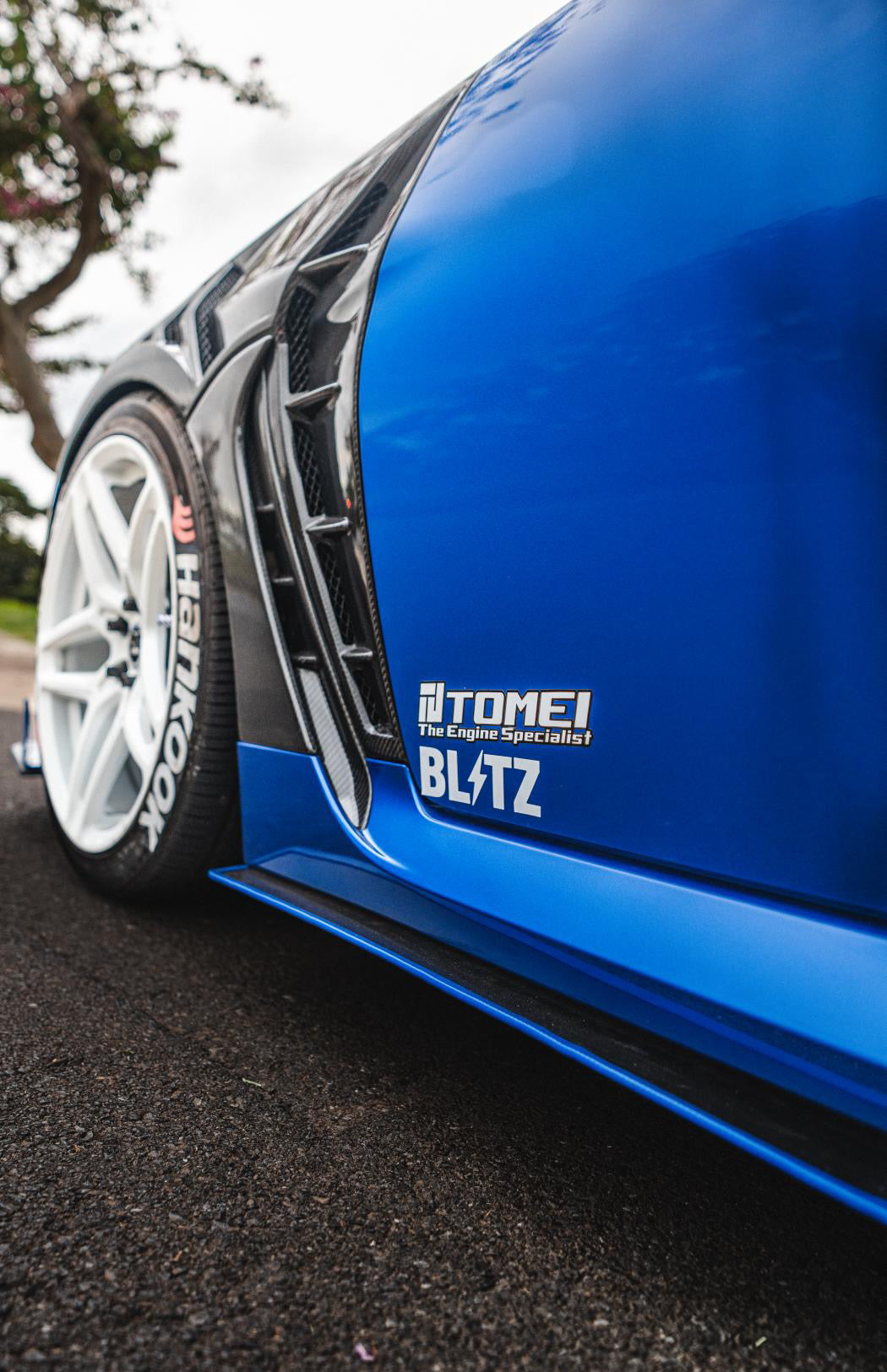 Carbon Fiber Fiber Front Fender Air Vent - Subaru BRZ & Toyota GR86