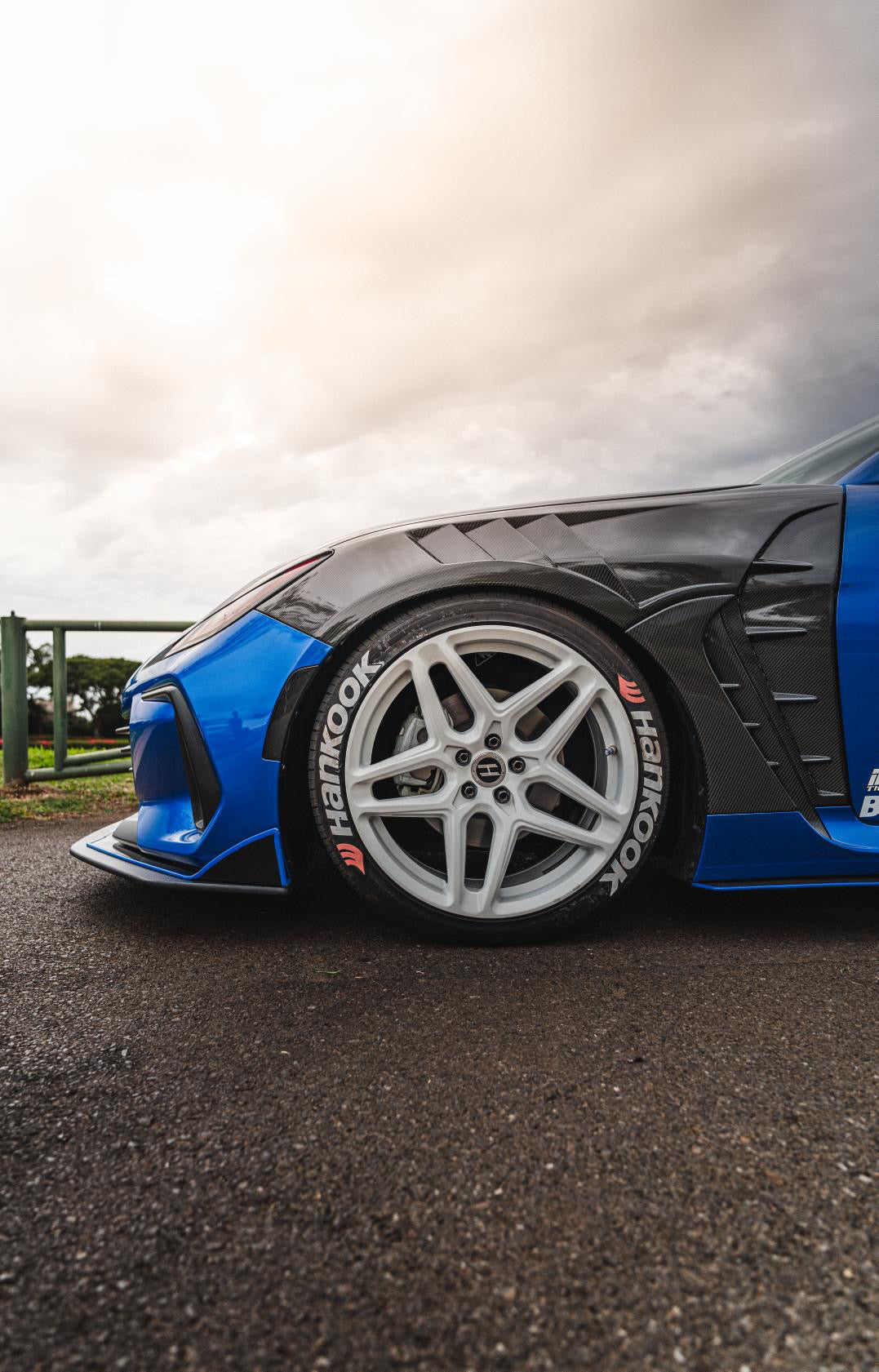 Carbon Fiber Fiber Front Fender Air Vent - Subaru BRZ & Toyota GR86