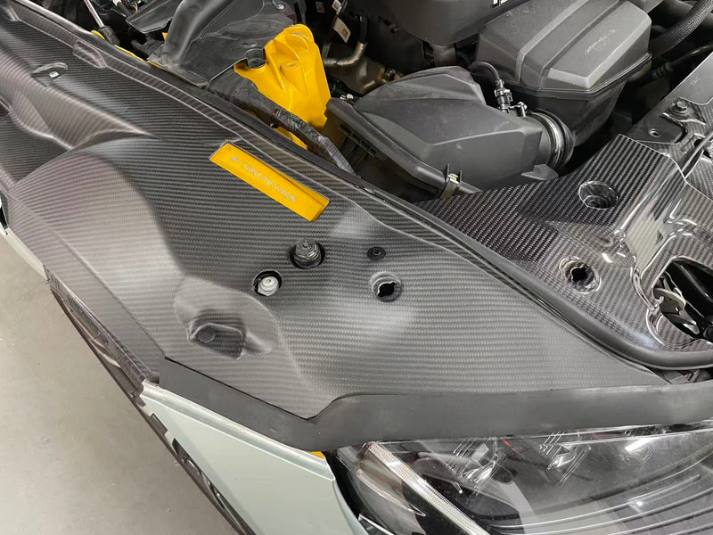 Carbon Fiber Fender Wheel Cowl Cover - ToyotaGR Supra A90/A91