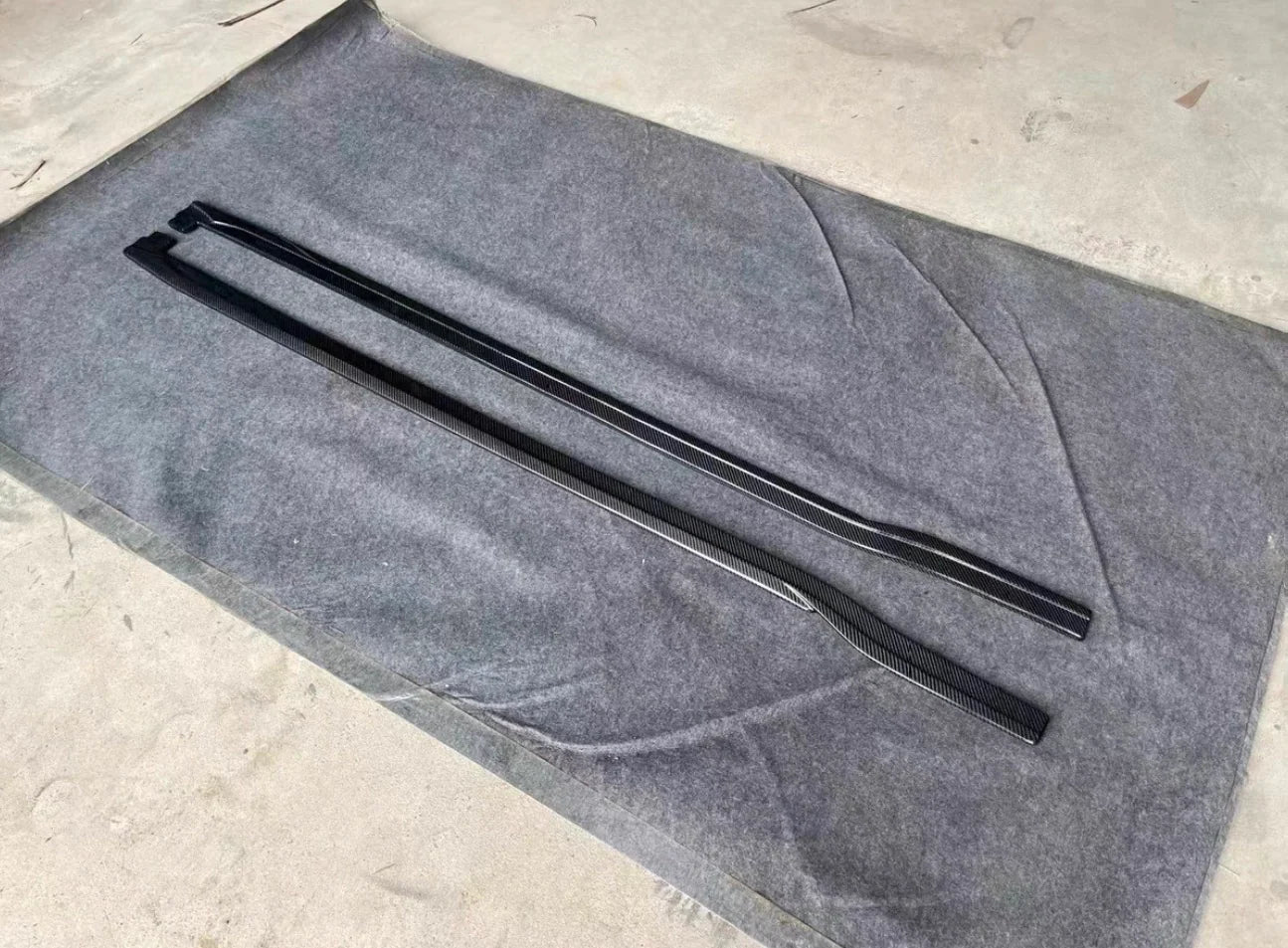 HONDA CIVIC TYPE-R FL5 MAXTON STYLE CARBON FIBER SIDE SKIRT extension