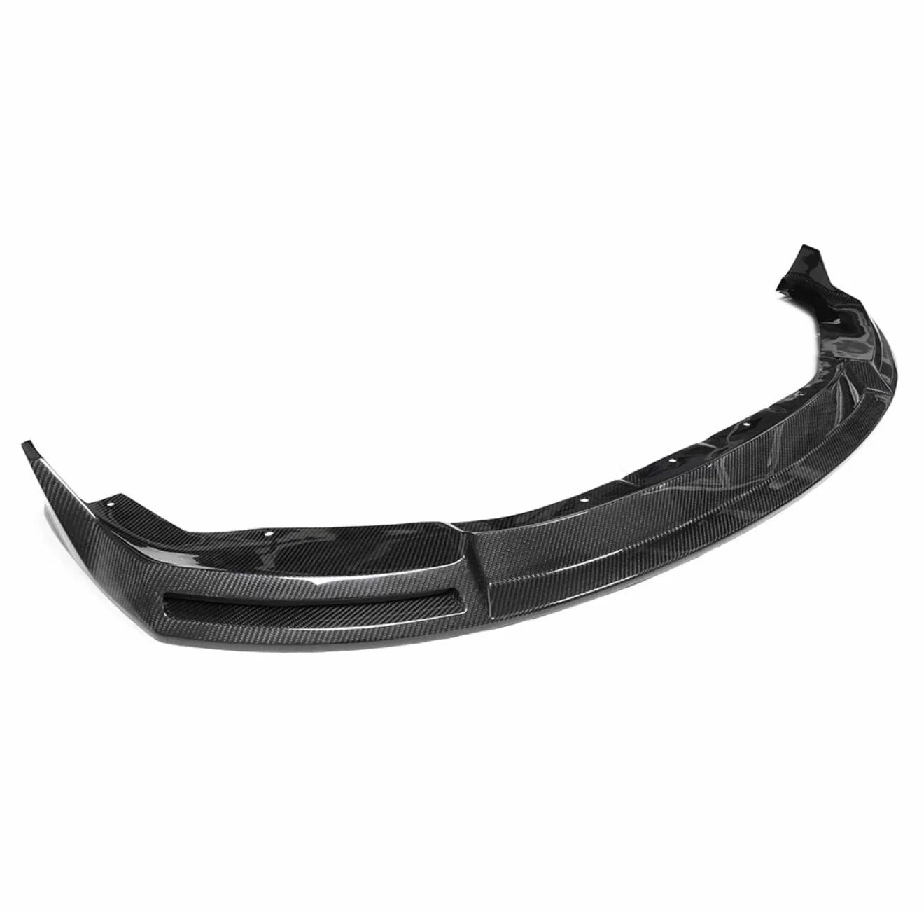 Prepreg Carbon Fiber V Style Front Splitter Lip - BMW G87 M2