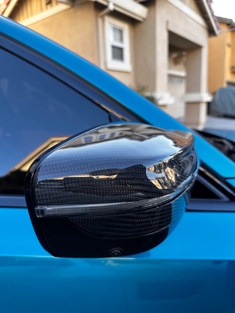 Carbon Fiber New M Style Mirror Caps for G Chassis