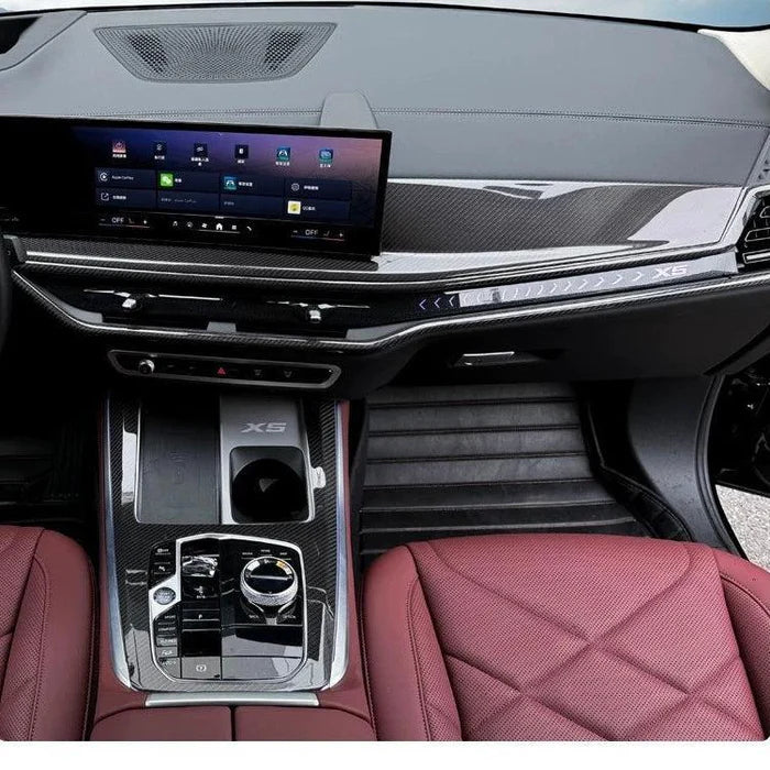 Carbon Fiber Interior Trim Set Kit - BMW X5 G05 X7 G07