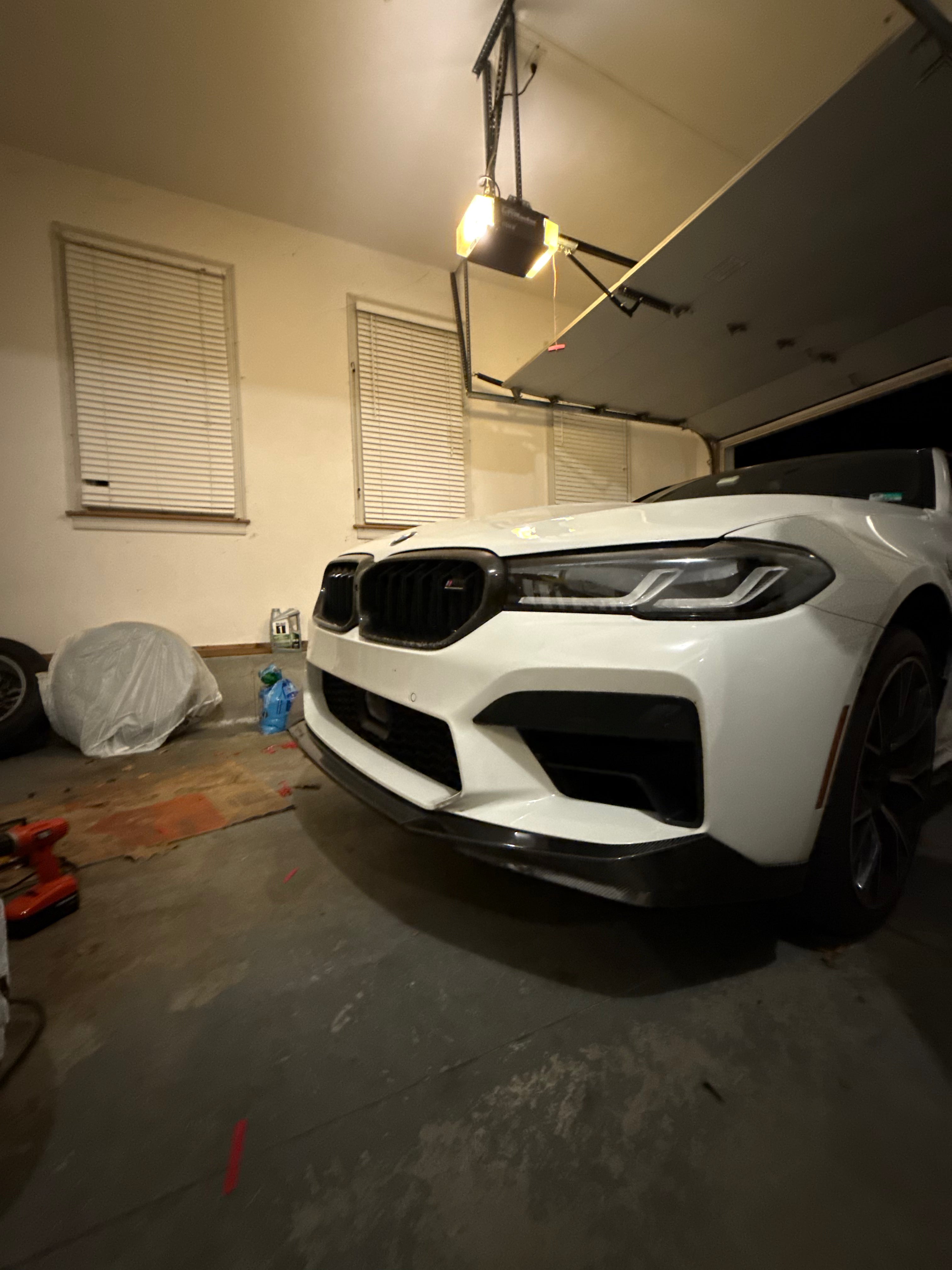MP Style Carbon Fiber Front Lip - BMW F90 LCI/G30 M5
