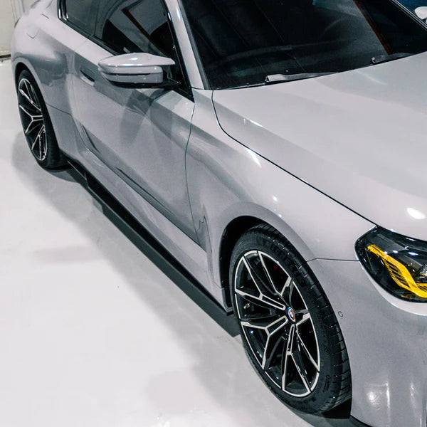 R Style Carbon Fiber Side Skirts - BMW G87 M2