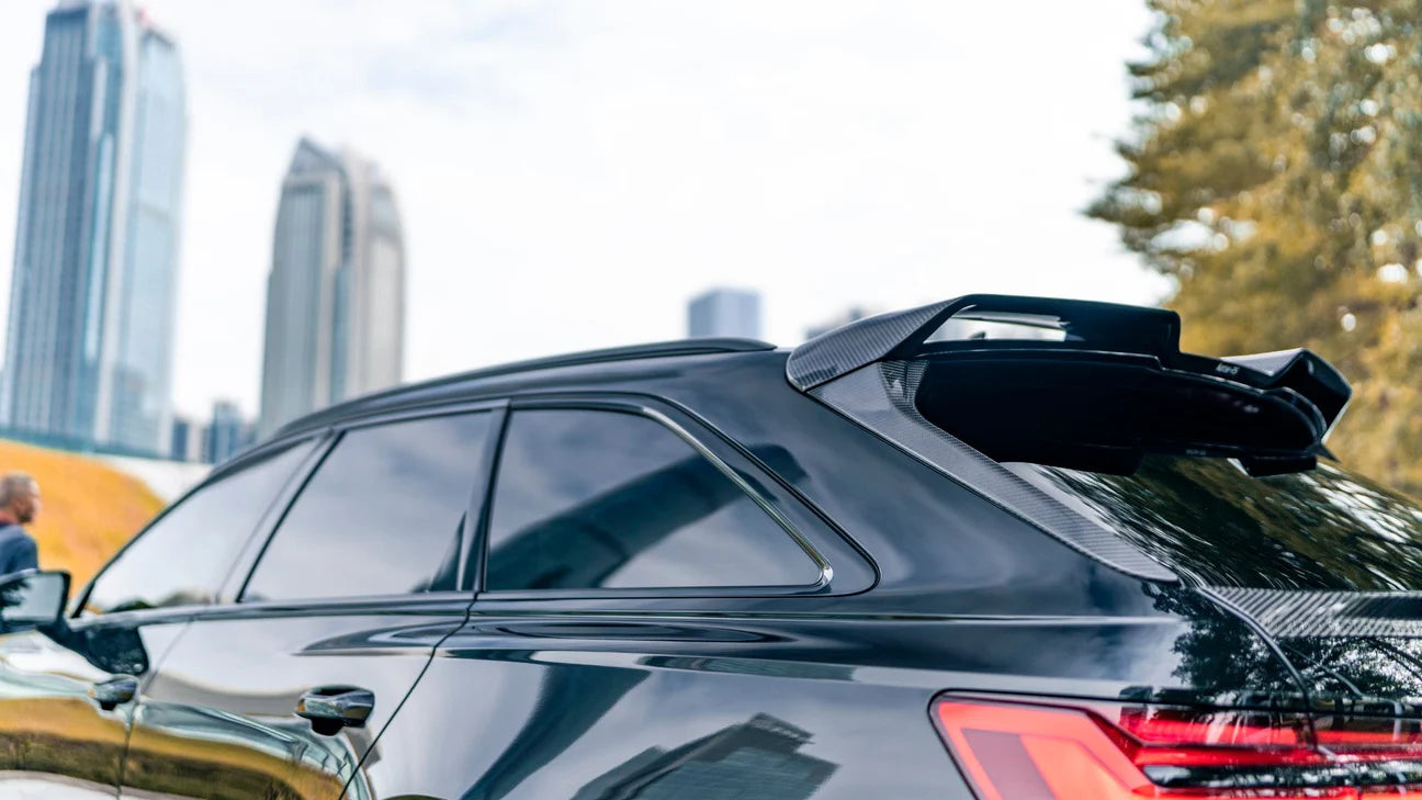 Carbon Fiber Rear Roof Spoiler - Audi RS6 C8 2020+