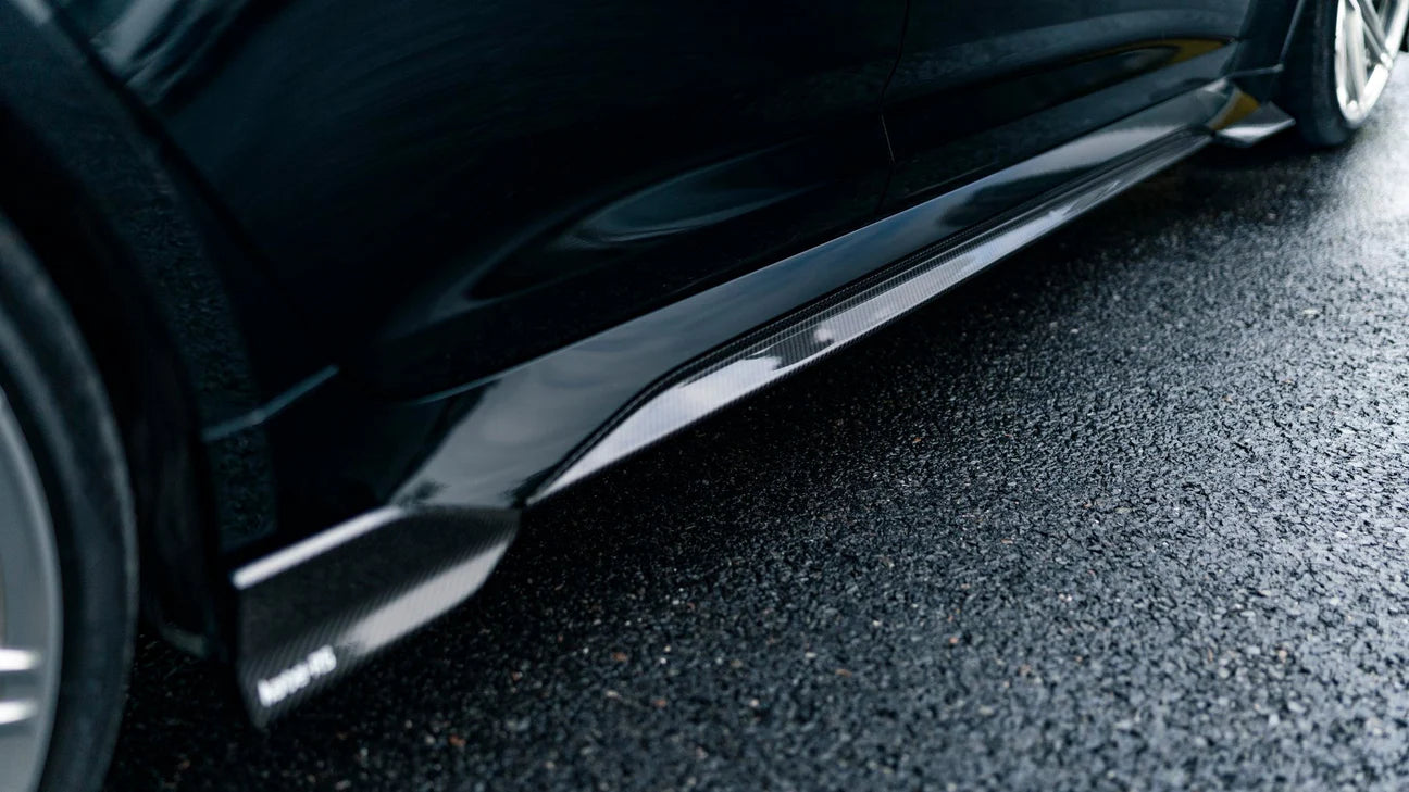 Carbon Fiber KB Side Skirts - Audi RS7 RS6 C8 2020+