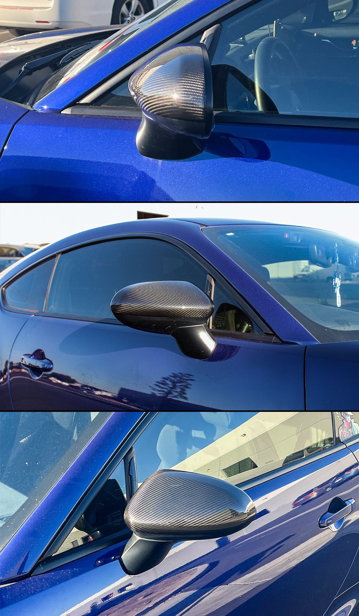 Carbon Fiber Mirror Cap Cover - Toyota GR86 & Subaru BRZ