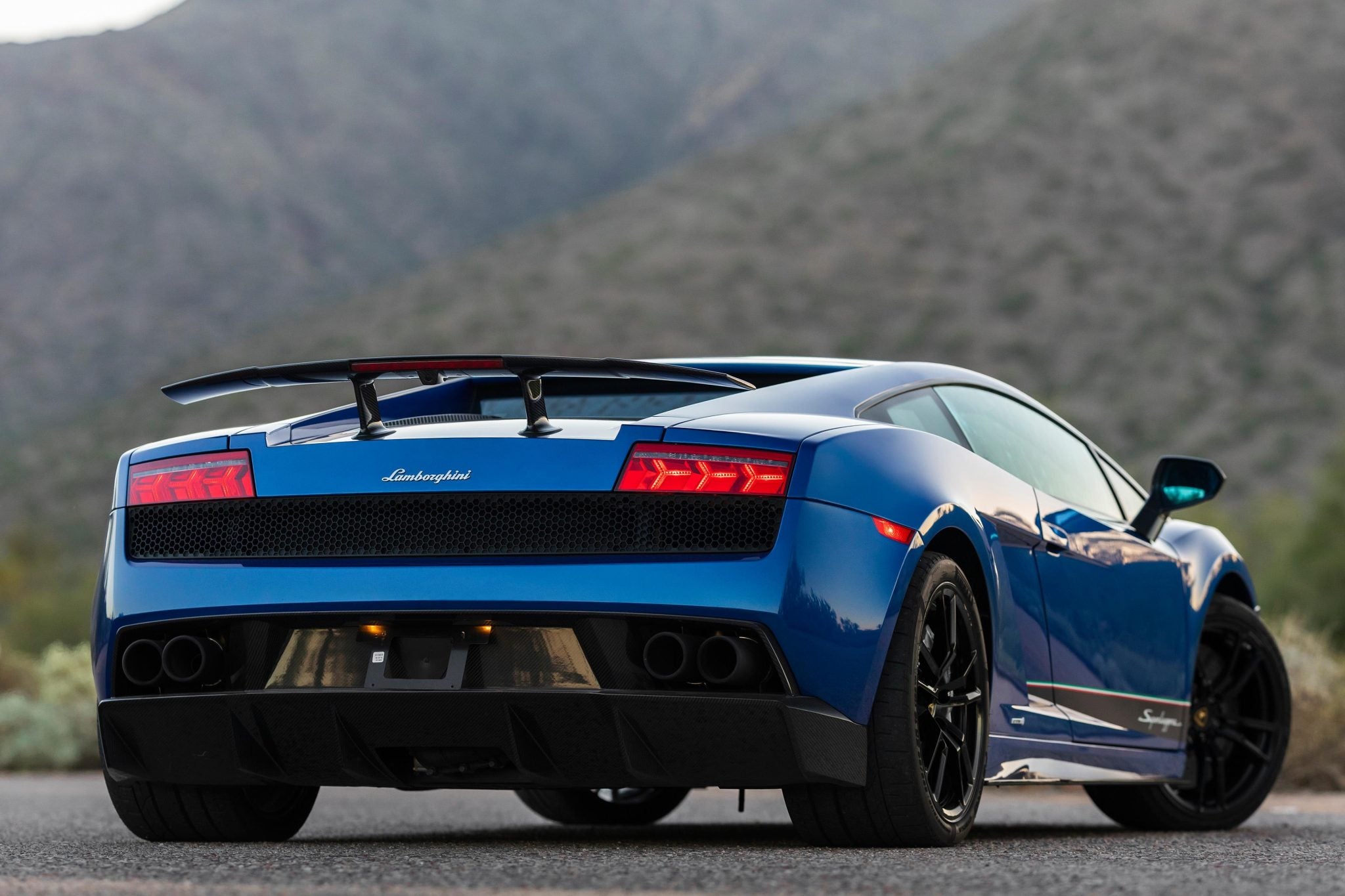 Carbon Fiber Trunk Rear Wing- Lamborghini Gallardo