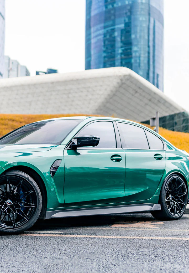 Carbon Fiber V2 Side Skirts for BMW M3 G80 2021+