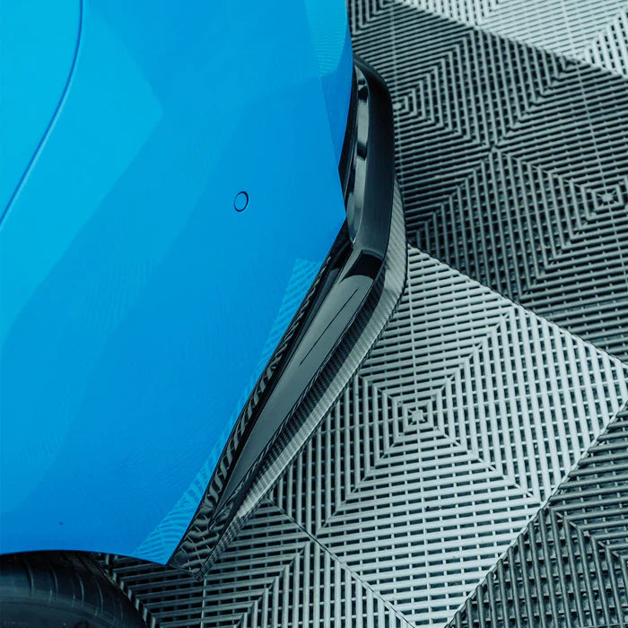 Dry Carbon Fiber Rear Canard Extension - BMW G80 & G81 M3 / G82 & G83