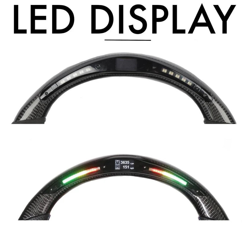 Custom Carbon Fiber Steerng Wheel - Mclaren