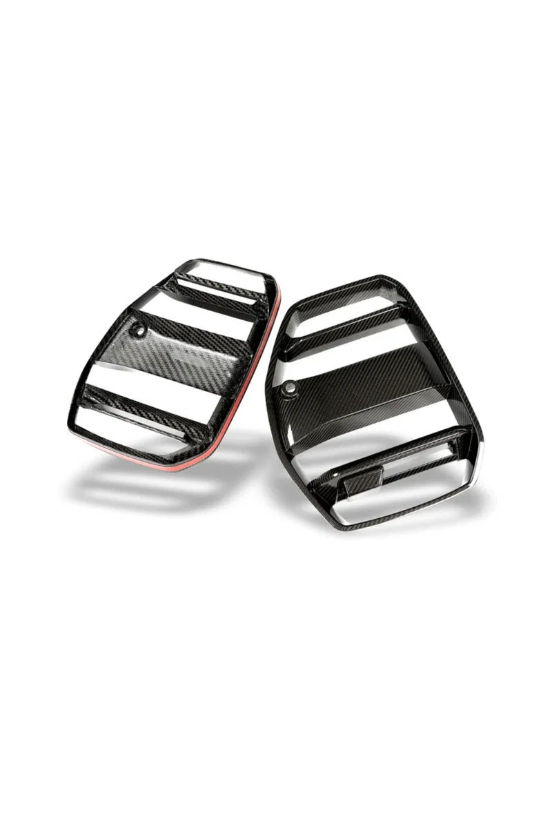 Prepreg Carbon Fiber RZ Style Front Grille Replacement - BMW G80 M3 / G82 & G83 M4