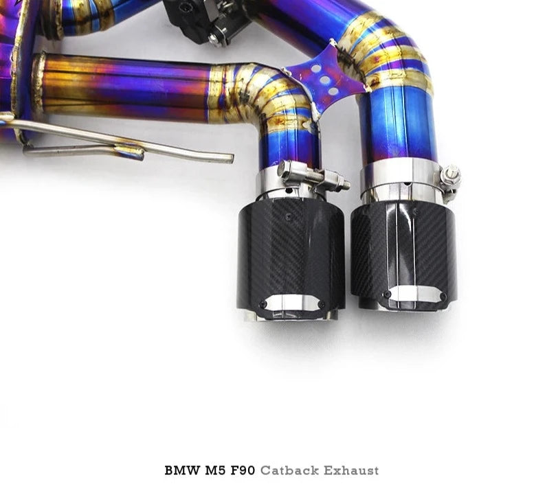 Titanium Valved Exhaust System -  BMW M5 F90 M850i M8 F92 4.4T 2018-2023