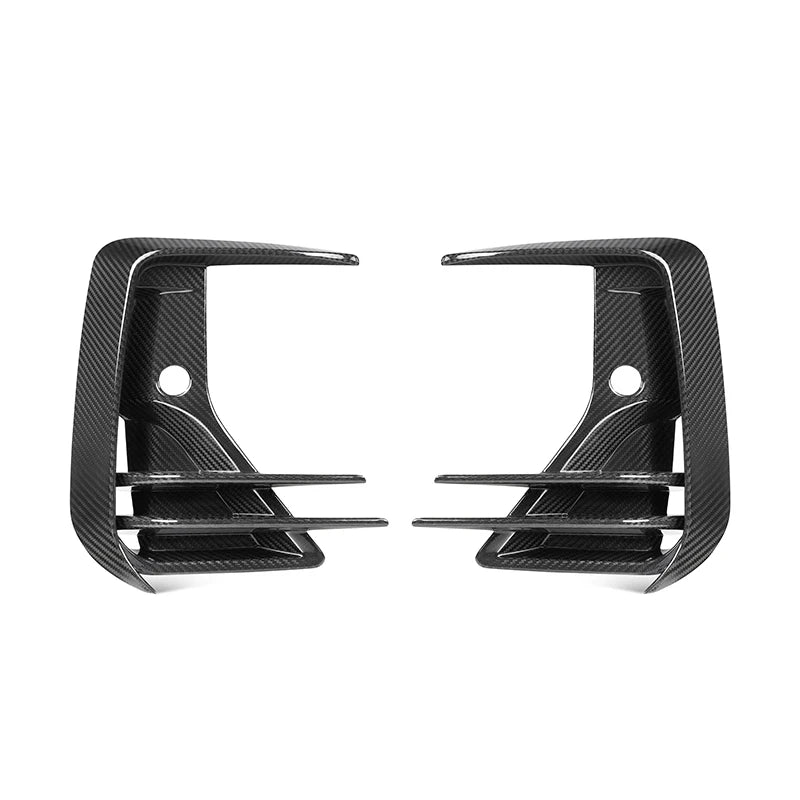 SQ style Dry Carbon Fiber Front Air Ducts Intakes - BMW G01 X3 & G02 X4