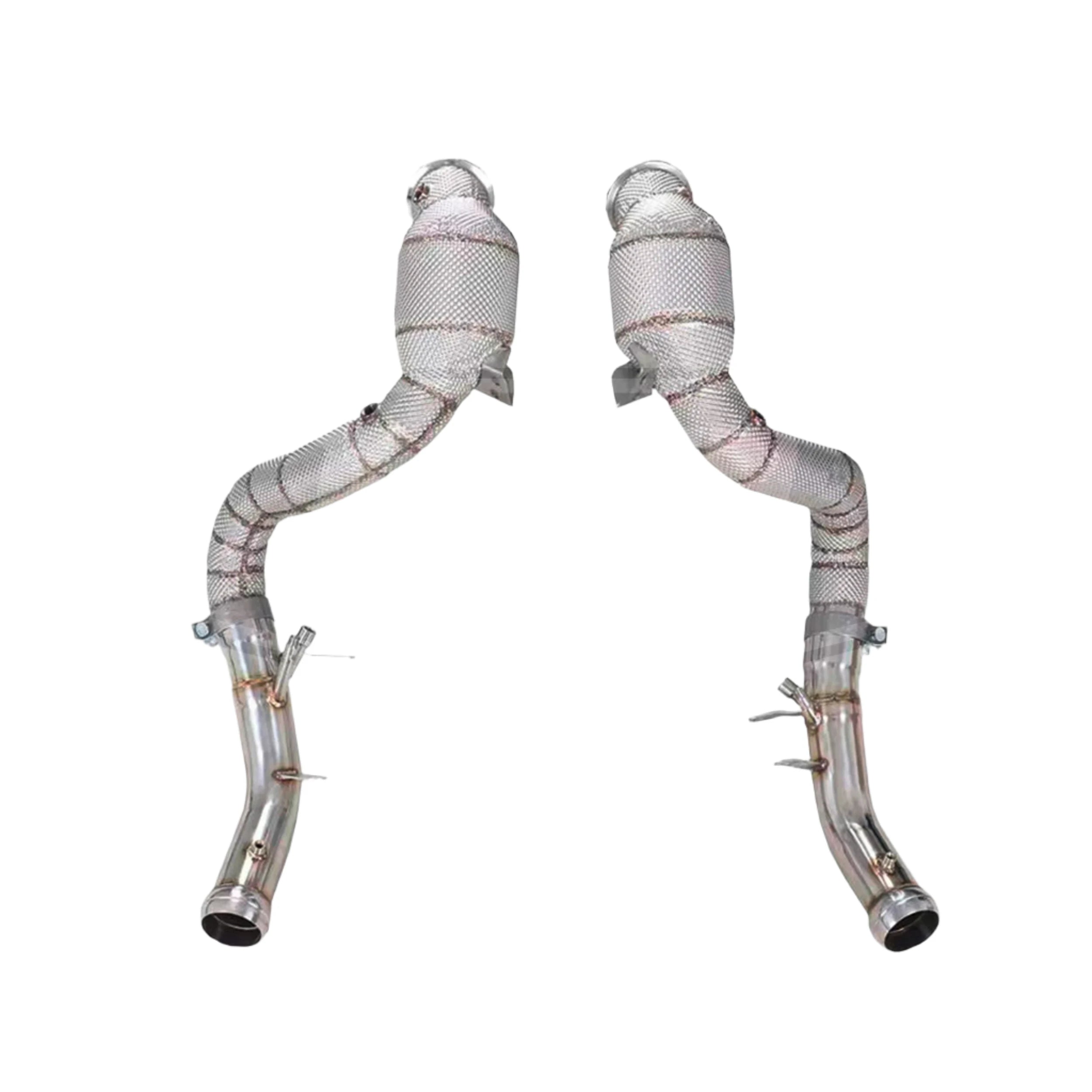 Performance DownPipes w/ HeatShied - Mercedes BENZ AMG GT63 GT63S 4.0T