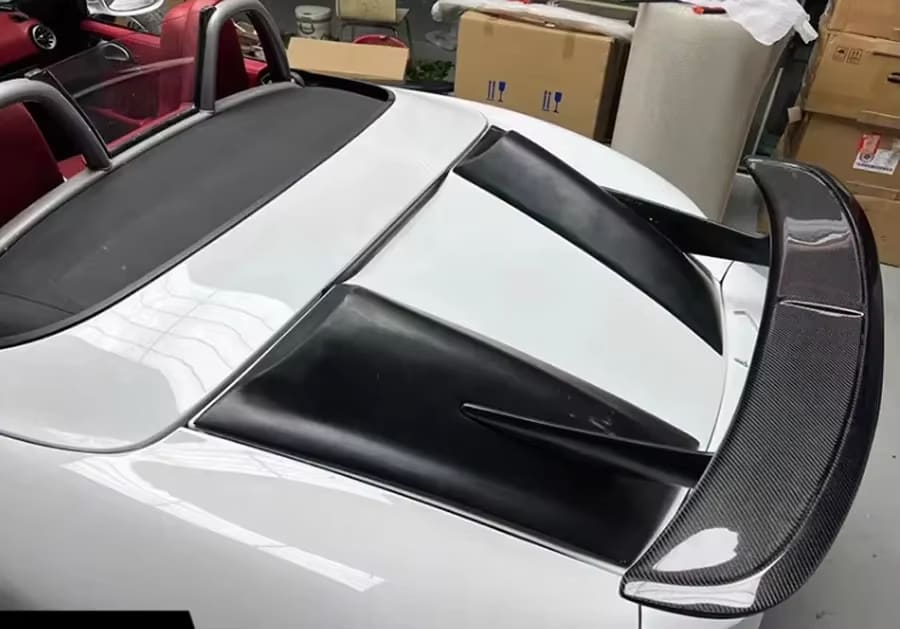 Carbon Fiber Rear Spider Wing - Porsche 718 981