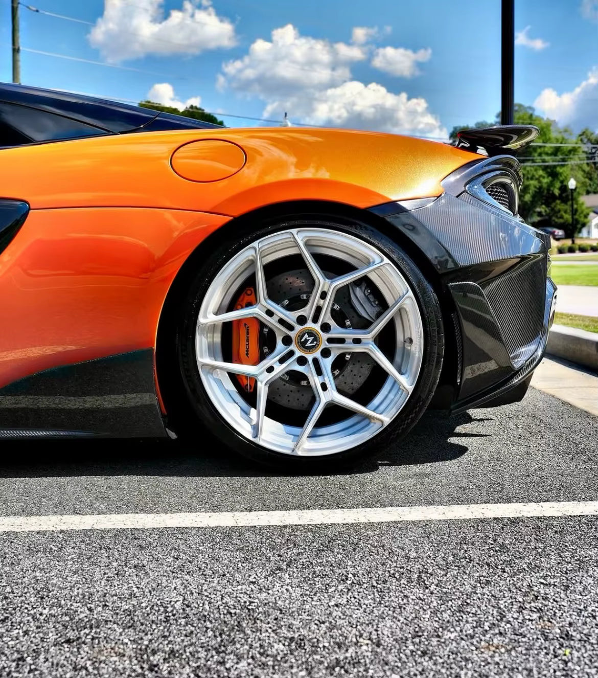 Full Carbon Fiber 600LT Conversion Body Kit for McLaren 540C / 570S / 570GT
