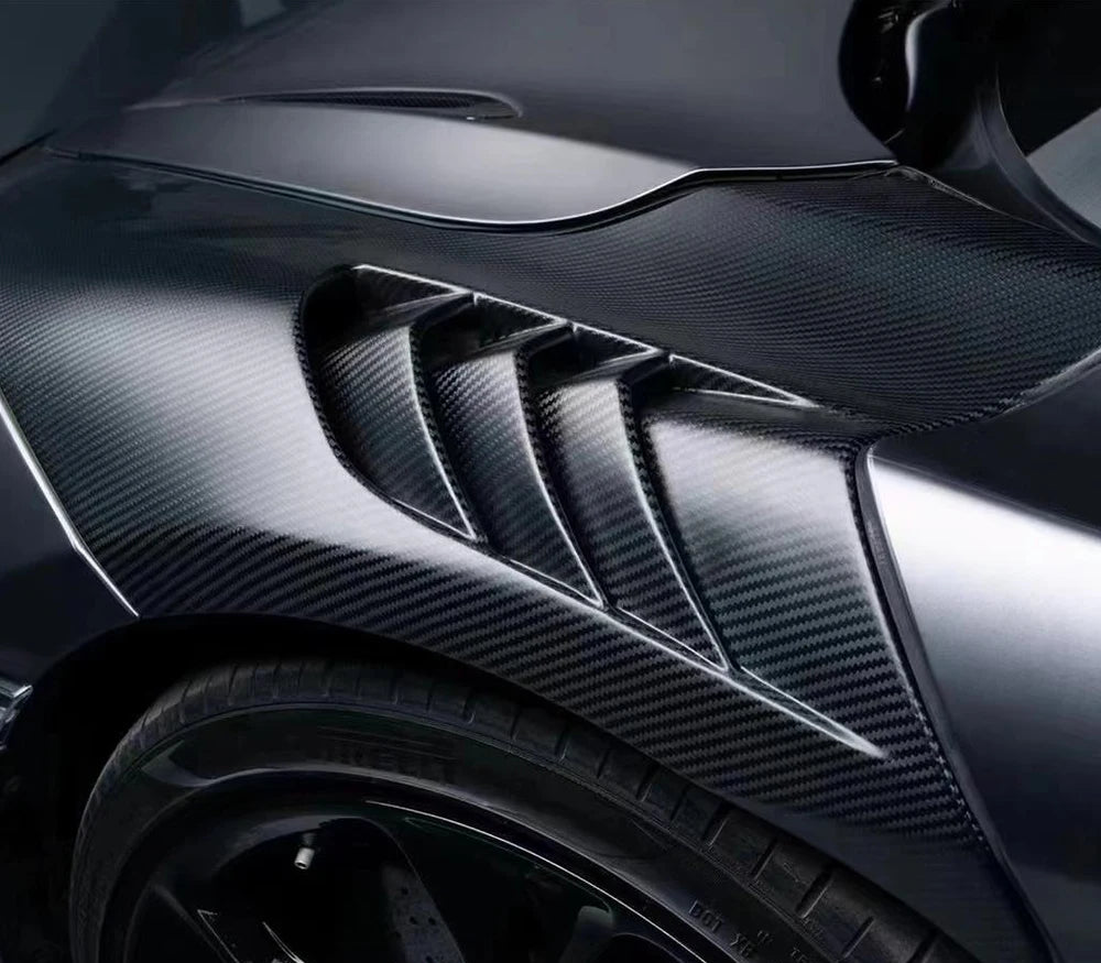 Vented Dry Carbon Fiber Fender Set - McLaren 720s/750s/765Lt