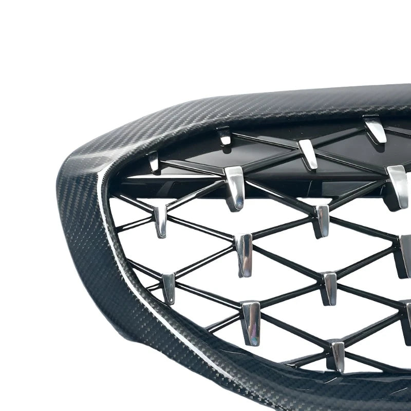 Carbon Fiber Diamond Grille Replacement - BMW 3 Series G20 & G21 Pre LCi