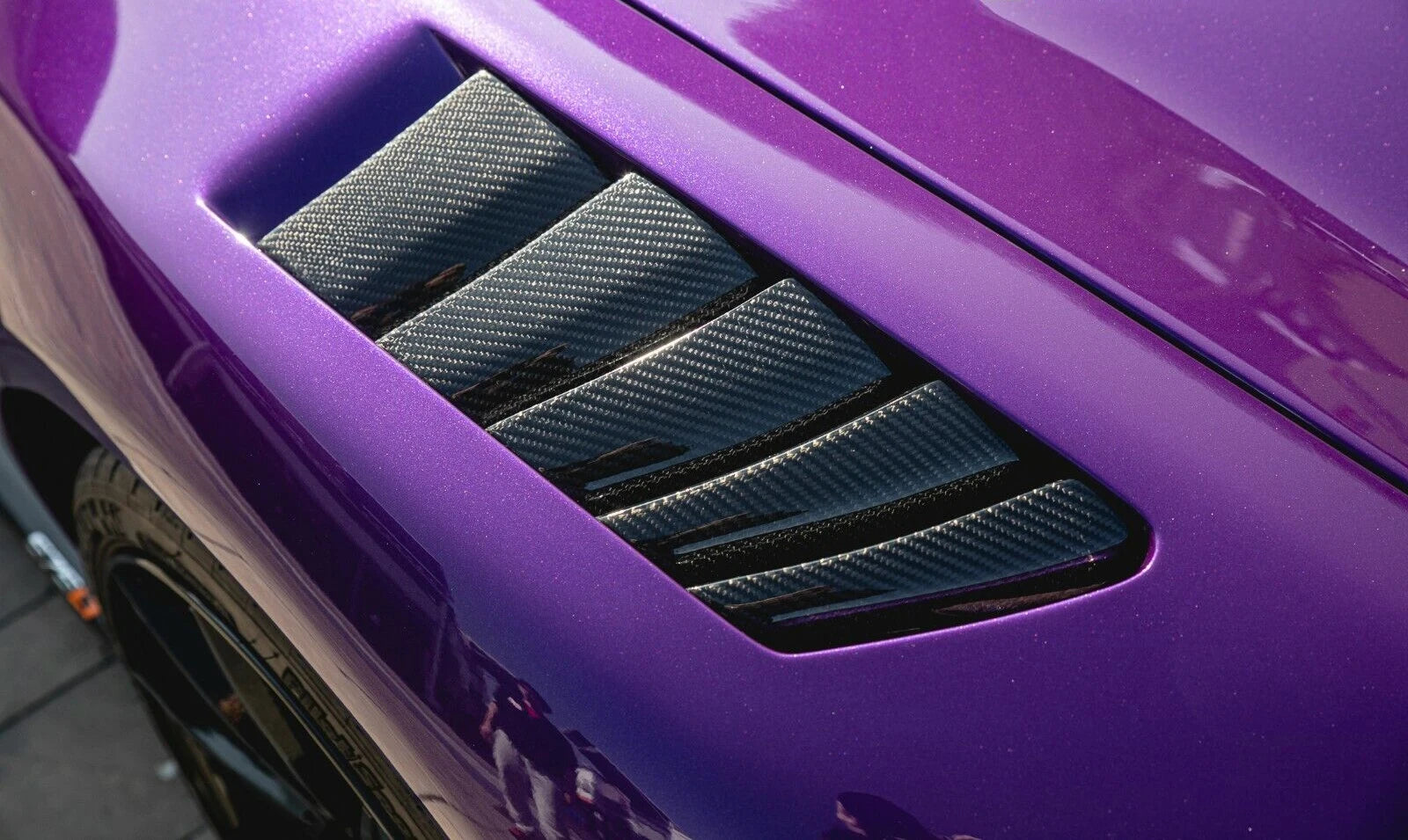 Vented Partial Carbon Fiber Front Fender - McLaren 650S
