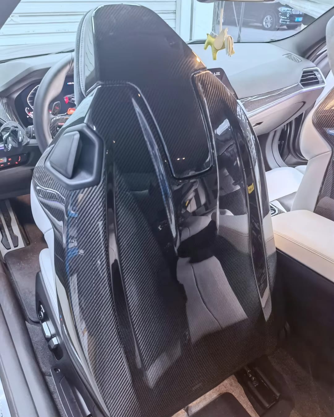 Pre-Preg Full Carbon Seat Back Set - BMW G87 &  G42 2 Series