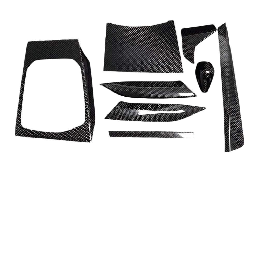 Dry Carbon Fiber Interior Trim Complete Set Panels For BMW G20/G21 3 Series / G22 G23 G26 2019-2022