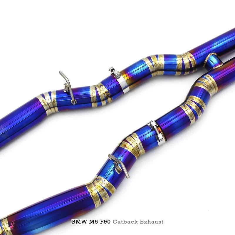 Titanium Valved Exhaust System -  BMW M5 F90 M850i M8 F92 4.4T 2018-2023