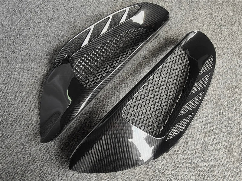 P Style Carbon Fiber Side Airvent Replacement -  Ferrari 488 GTB Spider