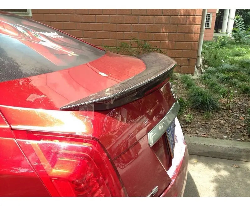 Carbon Fiber Rear Trunk Spoiler - Cadillac CTS Sedan 2014-2019