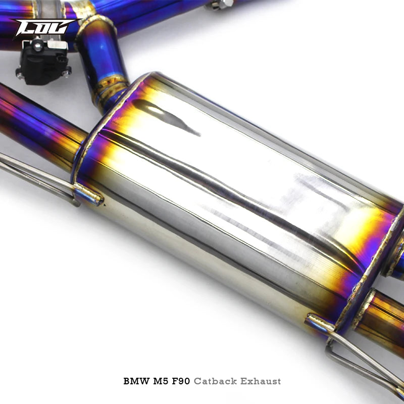 Titanium Valved Exhaust System -  BMW M5 F90 M850i M8 F92 4.4T 2018-2023