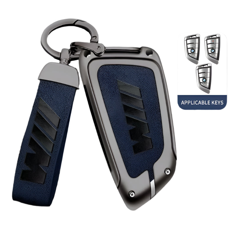 Luxury Leather KeyFob Keychain Shell Cover - BMW G Chassis