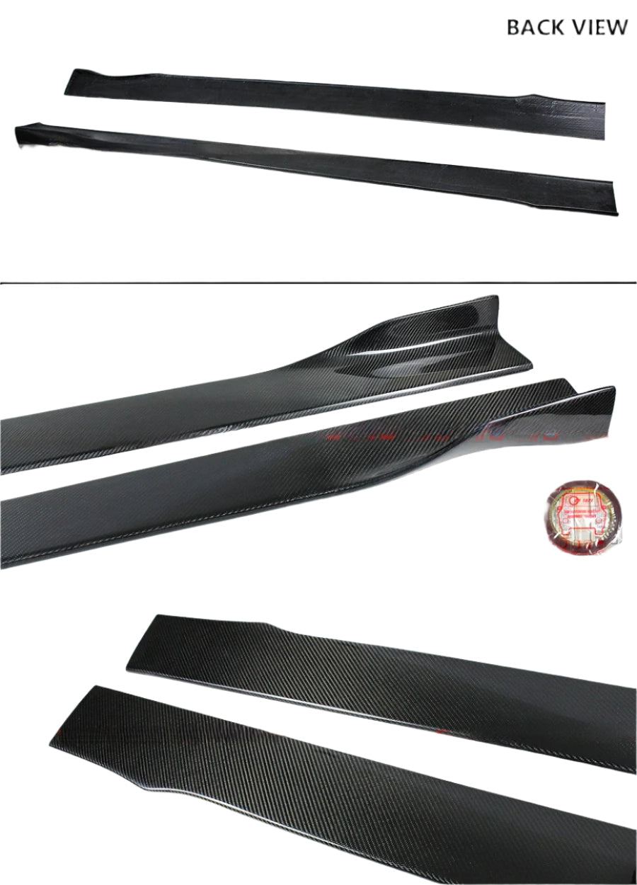 Carbon Fiber Winglet Side Skirt Extension -  21-25 Lexus IS300 IS350