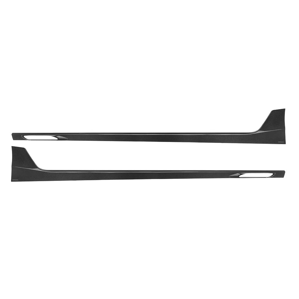 Prepreg Carbon Fiber SQ V2 Side Skirt Rocker Panel - BMW G90 G99 M5 Sedan 2025+
