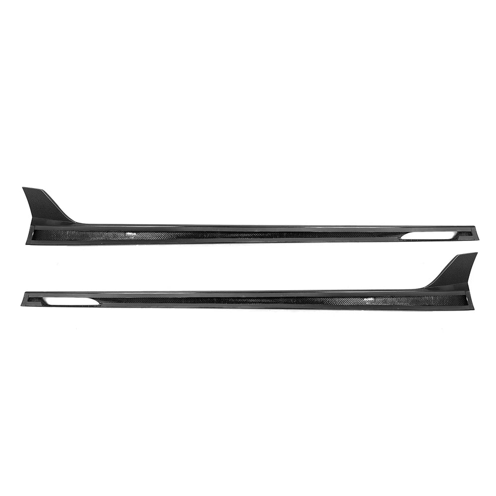 Prepreg Carbon Fiber SQ V2 Side Skirt Rocker Panel - BMW G90 G99 M5 Sedan 2025+