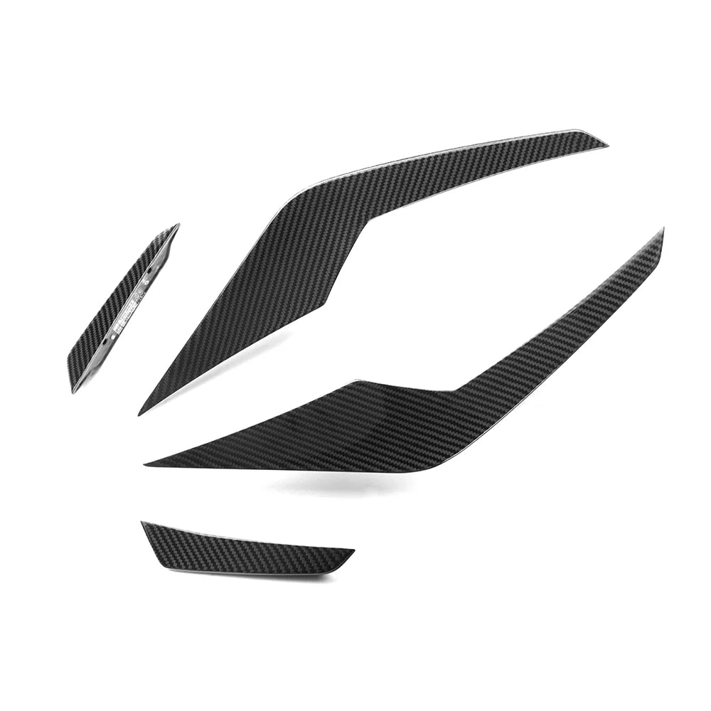 Prepreg Carbon Fiber Front Canards - BMW M5 G90 G99