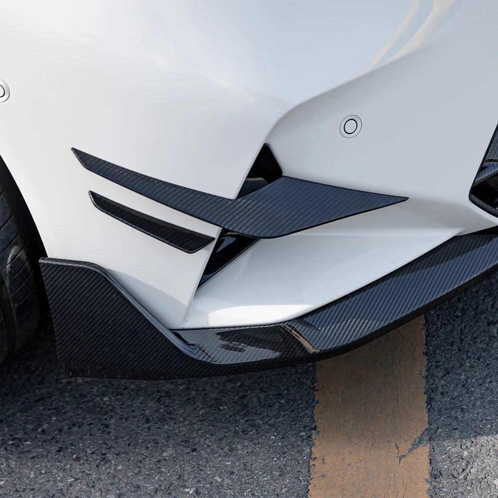 Prepreg Carbon Fiber Front Canards - BMW M5 G90 G99
