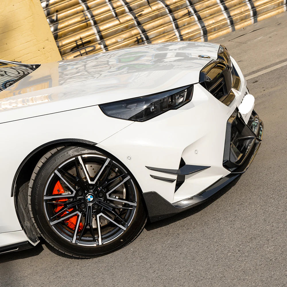 Prepreg Carbon Fiber Front Canards - BMW M5 G90 G99