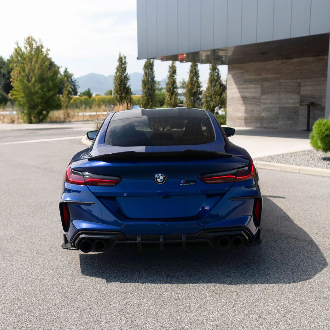 SOOQOO Carbon Fiber Diffuser - BMW F91/F92/F93 M8