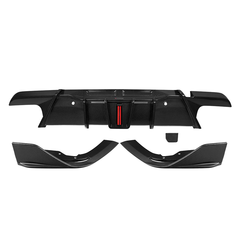 SQ Prepreg Carbon Fiber Diffuser - BMW X6M F96 LCI / prelci