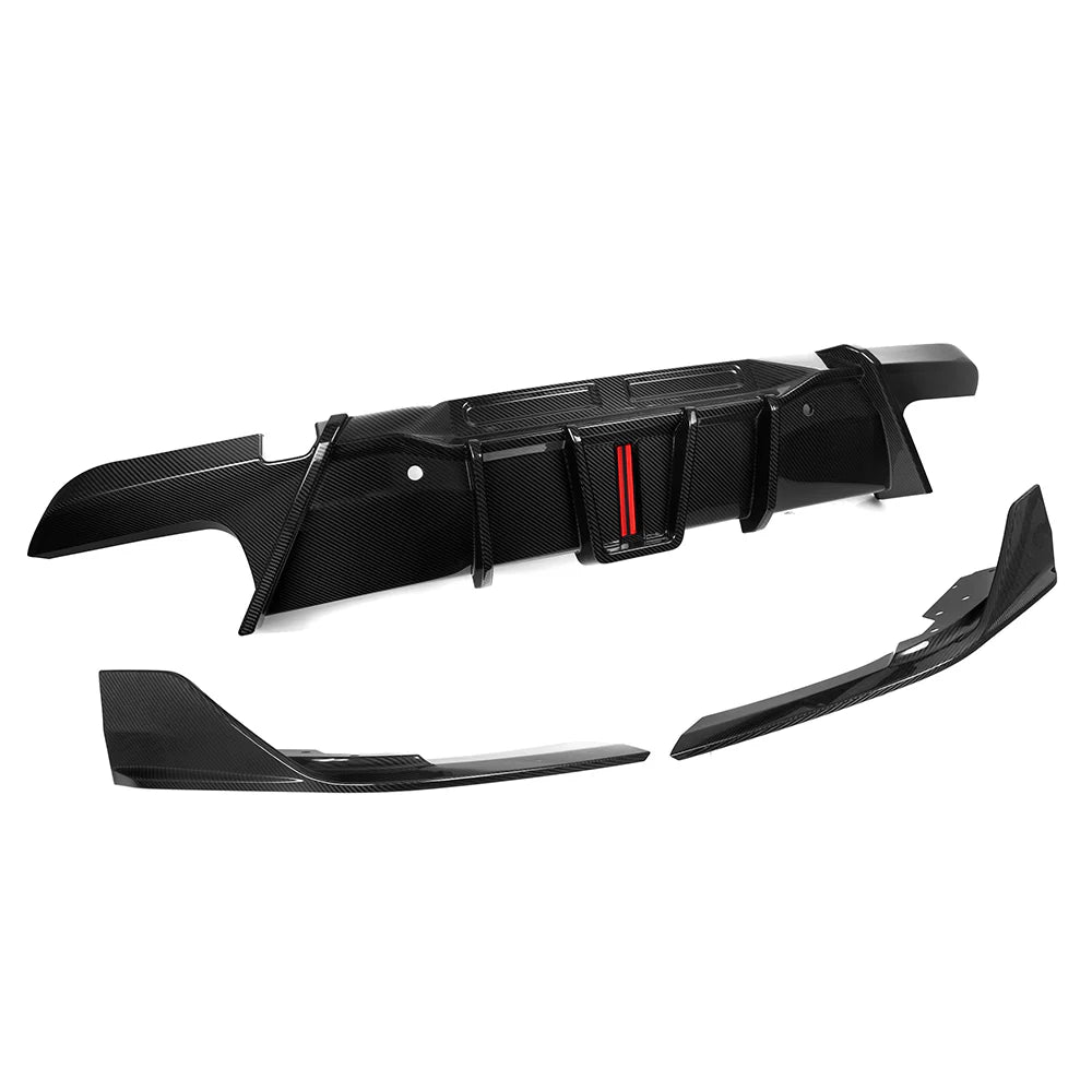 SQ Prepreg Carbon Fiber Diffuser - BMW X6M F96 LCI / prelci