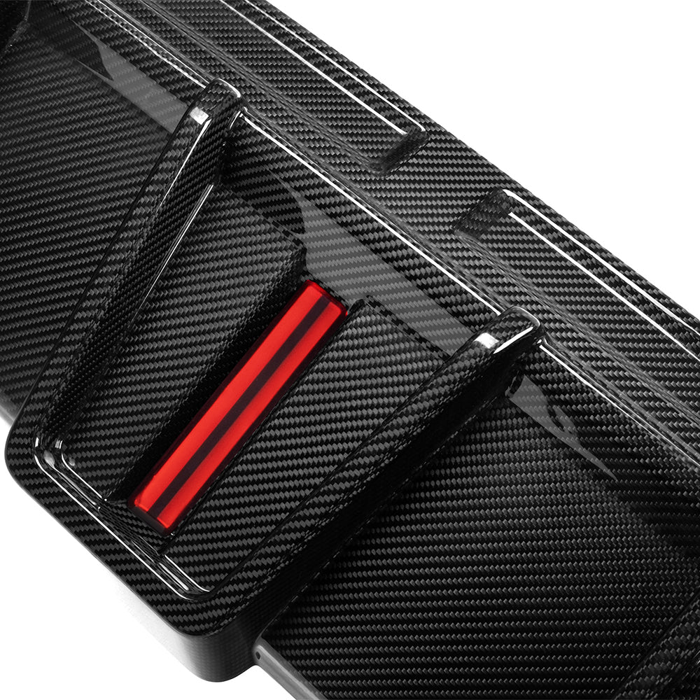 SQ Prepreg Carbon Fiber Diffuser - BMW X6M F96 LCI / prelci