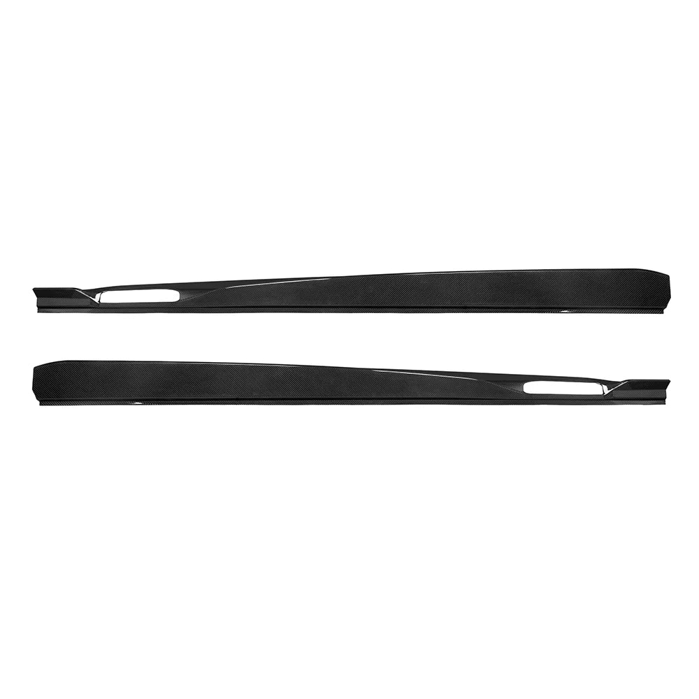 SOOQOO Prepreg Carbon Fiber Side Skirt - BMW X6M F96 X6 G06 PRELCI/ LCI
