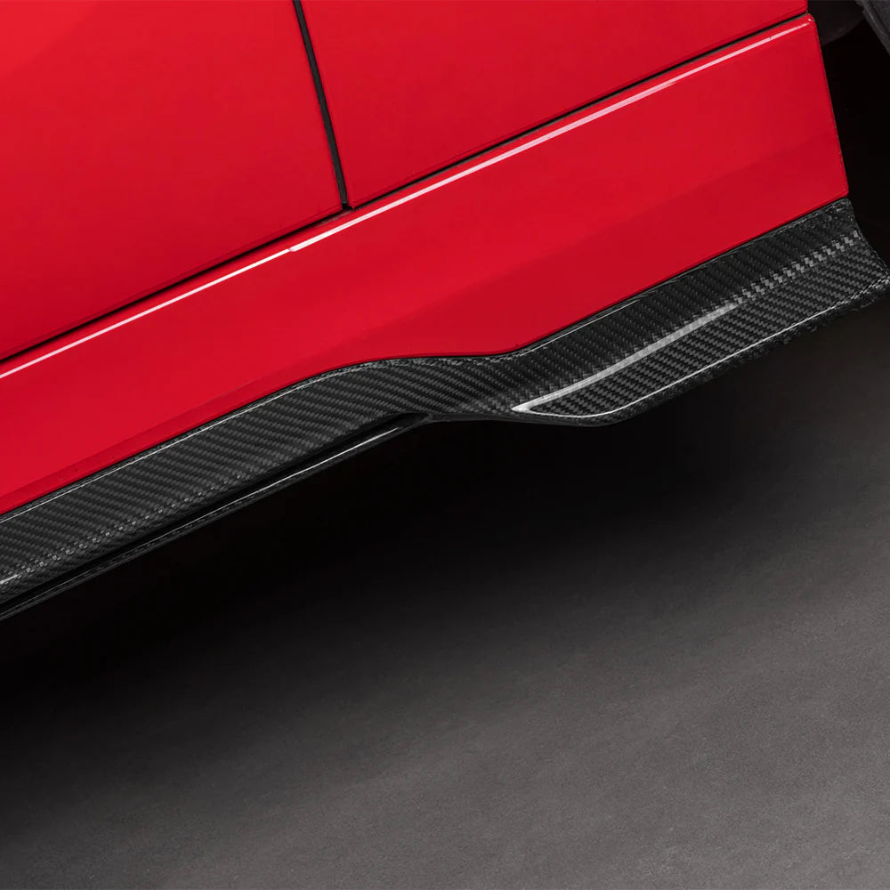 SOOQOO Prepreg Carbon Fiber Side Skirt - BMW X6M F96 X6 G06 PRELCI/ LCI