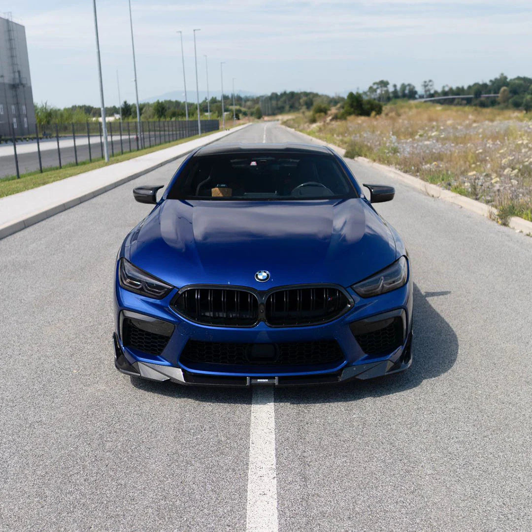 SOOQOO Carbon Fiber Front Lip - BMW M8 F91 F92 F93