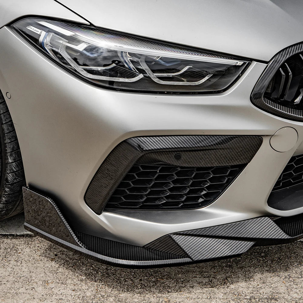 SOOQOO Carbon Fiber Front Lip - BMW M8 F91 F92 F93